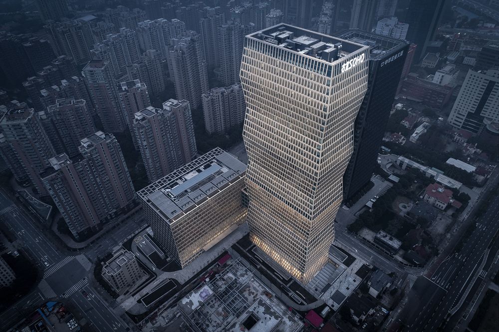 古北 SOHO | 无尽之柱的现代演绎，优雅、宁静的地标之作-17