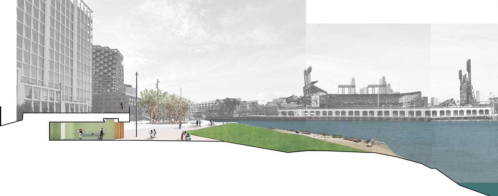 Mission Rock社区景观设计丨美国 丨Min Design-8