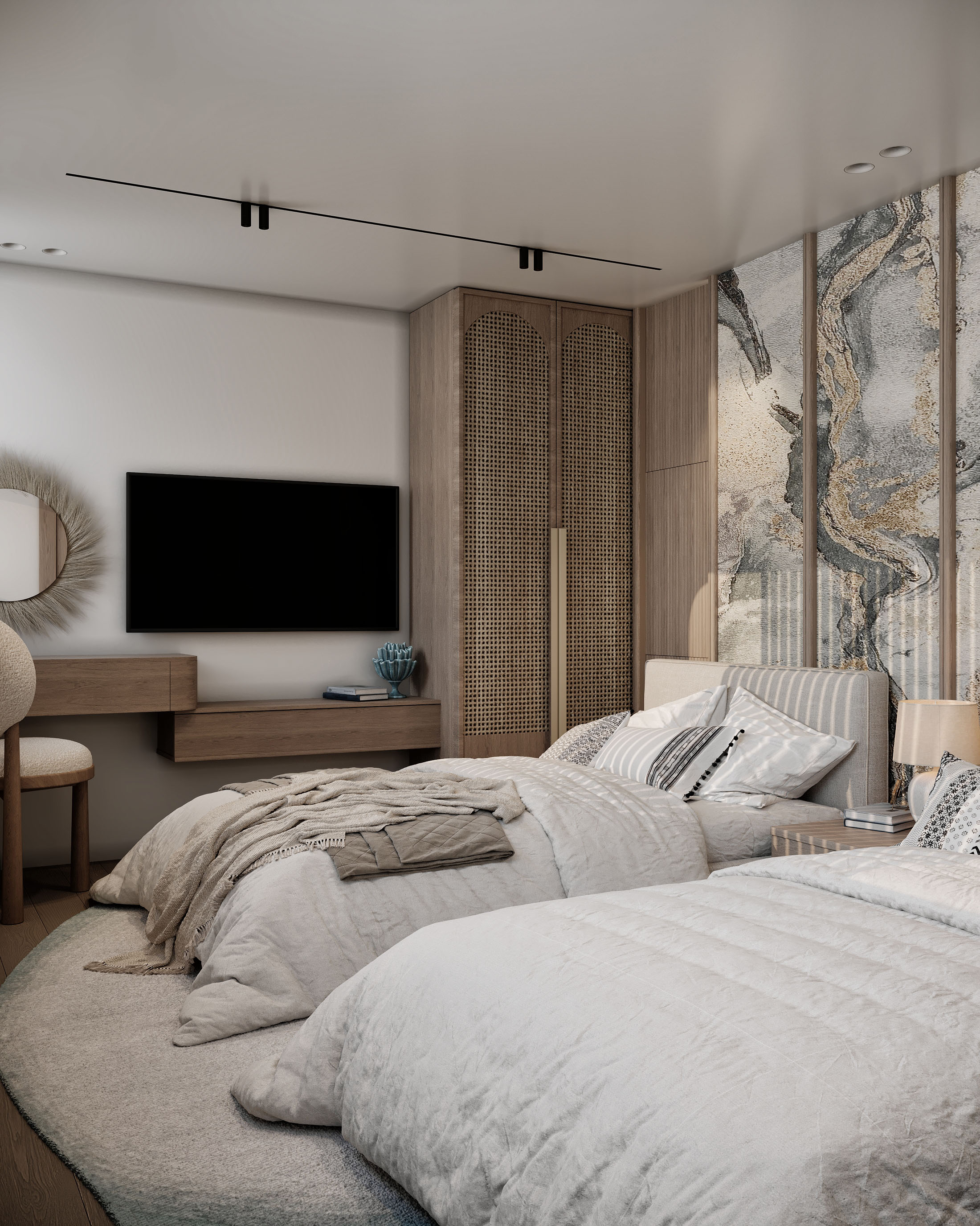 游艇卧室设计丨埃及丨Amina El  kholy-9