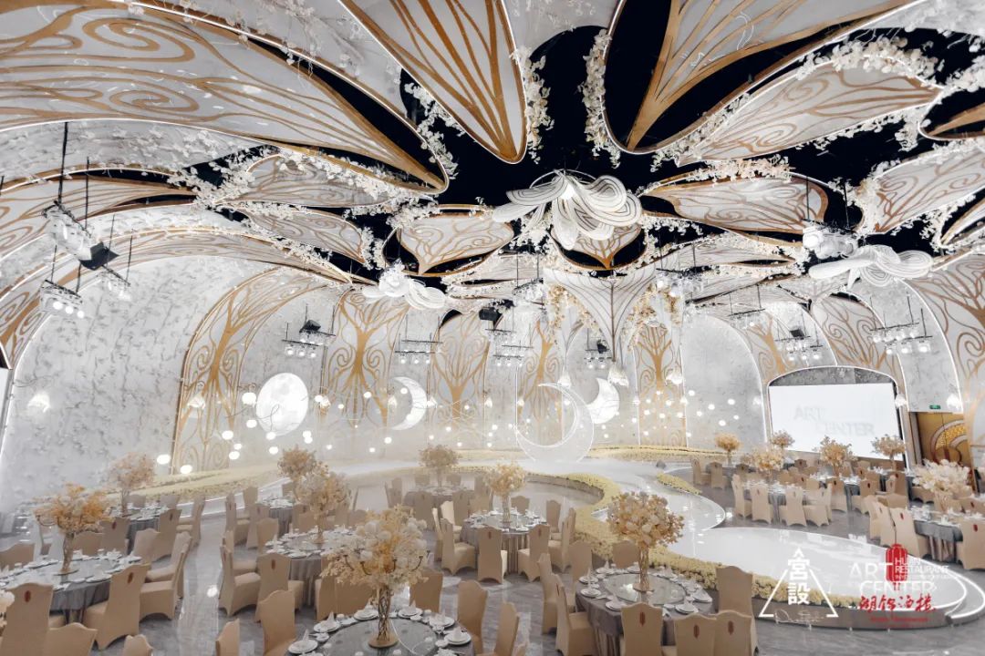 湖锦酒楼国宴店丨中国武汉丨宫设-35