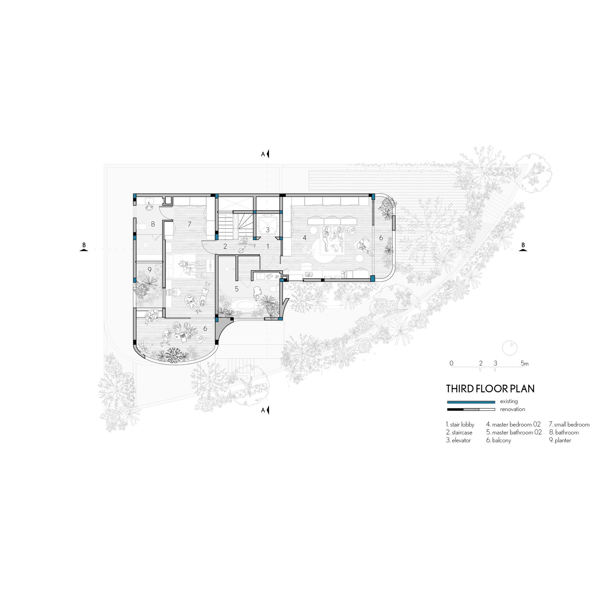 邦的家

注：Bống可能是人名，音译为邦，具体应以实际情况为准 丨越南胡志明市丨23o5Studio-55