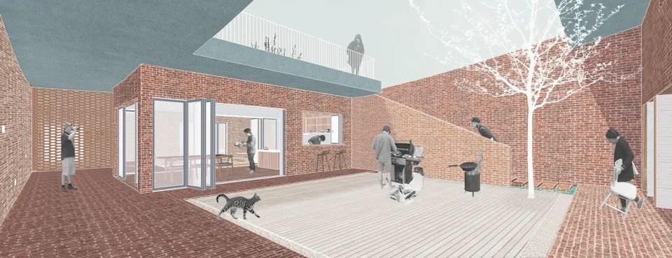 京郊民宿"瞻院" | 弧形屋顶下的生活美学-62