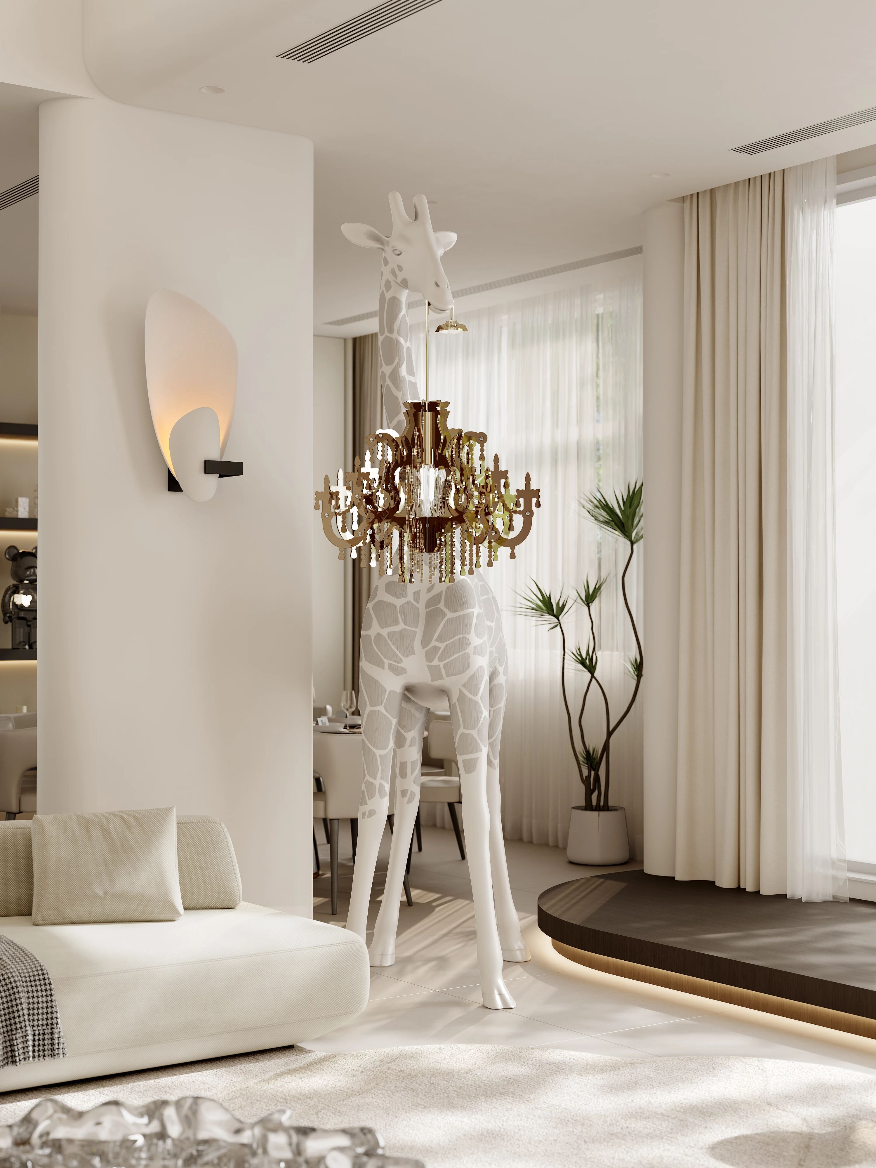 赛维雅／600㎡ 疗愈性别墅设计《漫步云上》丨中国上海丨赛维雅空间设计-16