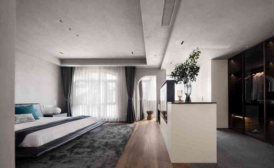现代极简主义住宅设计丨HZ 高端设计事务所,逸品装饰-22