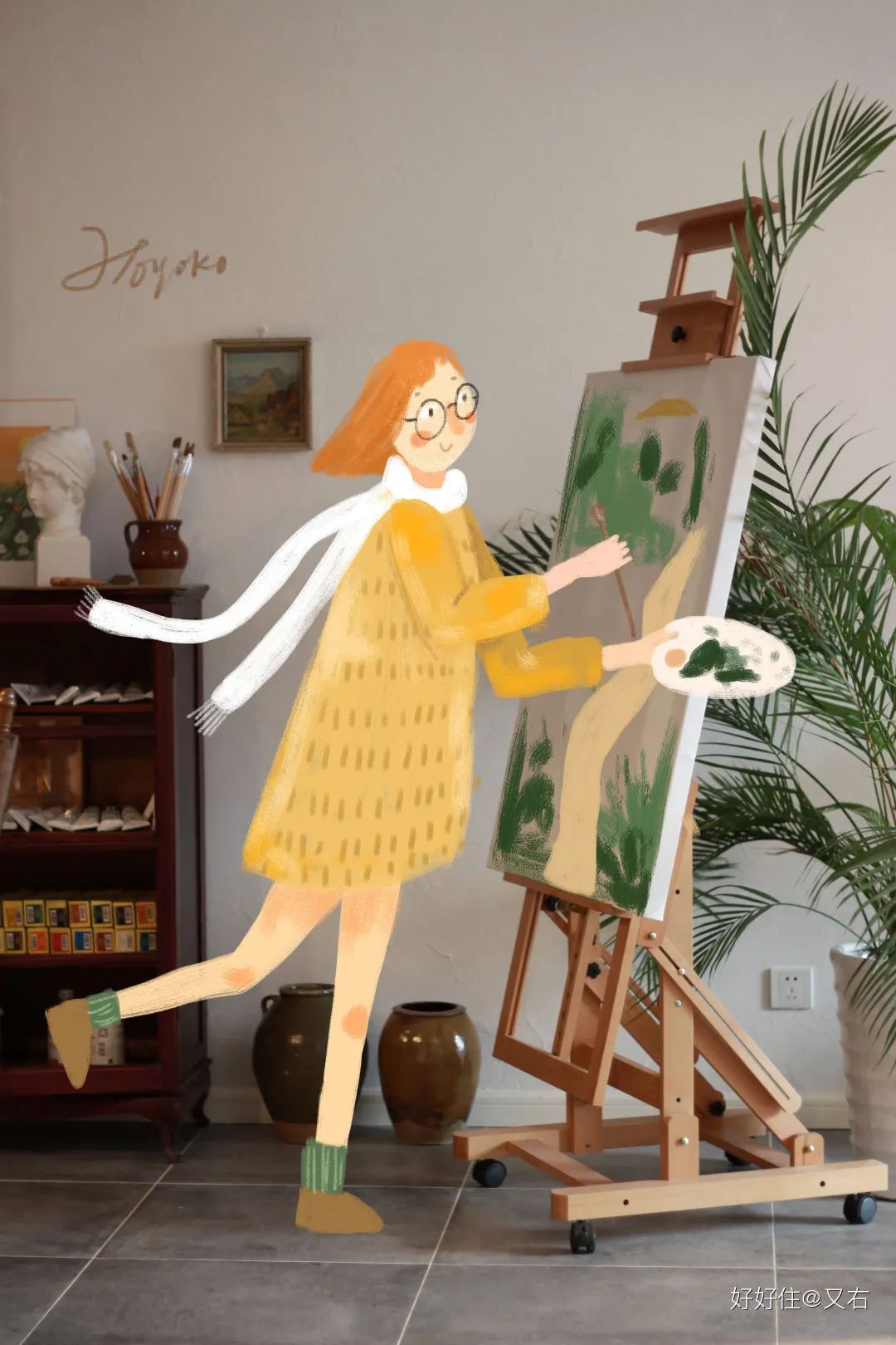 80㎡小屋的魔法生活 · 插画师的家充满创意与温馨丨中国沈阳-36