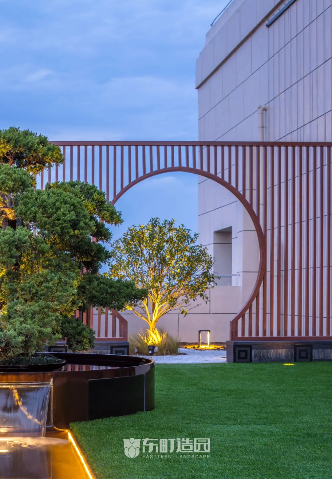 新中式花园设计，传统文化与现代生活的完美融合-69