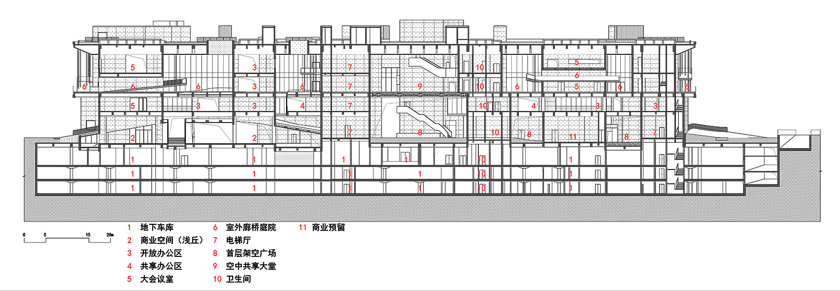 湖南广电芒果马栏山广场丨中国湖南丨地方工作室,湖南大学设计研究院有限公司-79