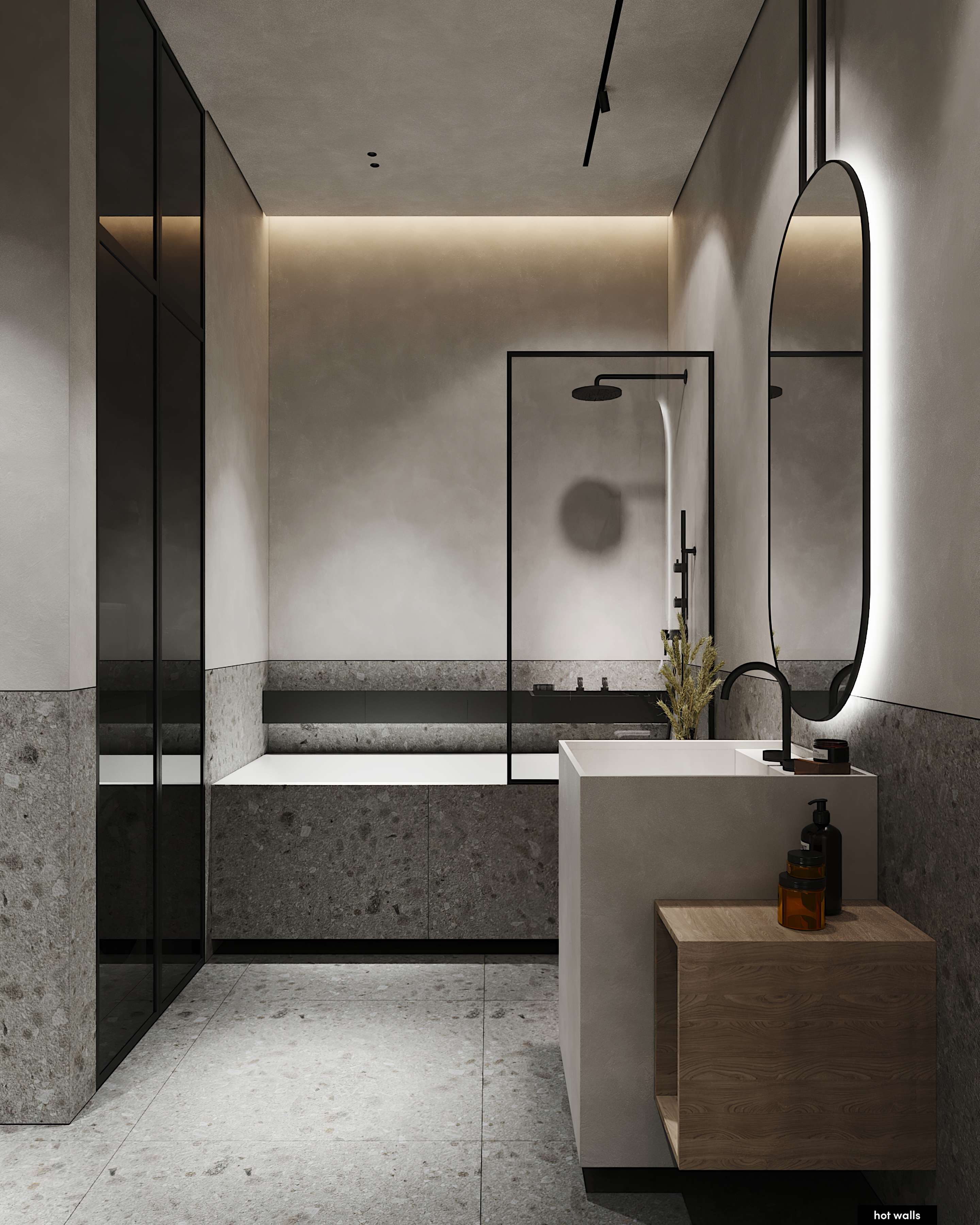 Wандер парк, 90m² Hot Walls-16