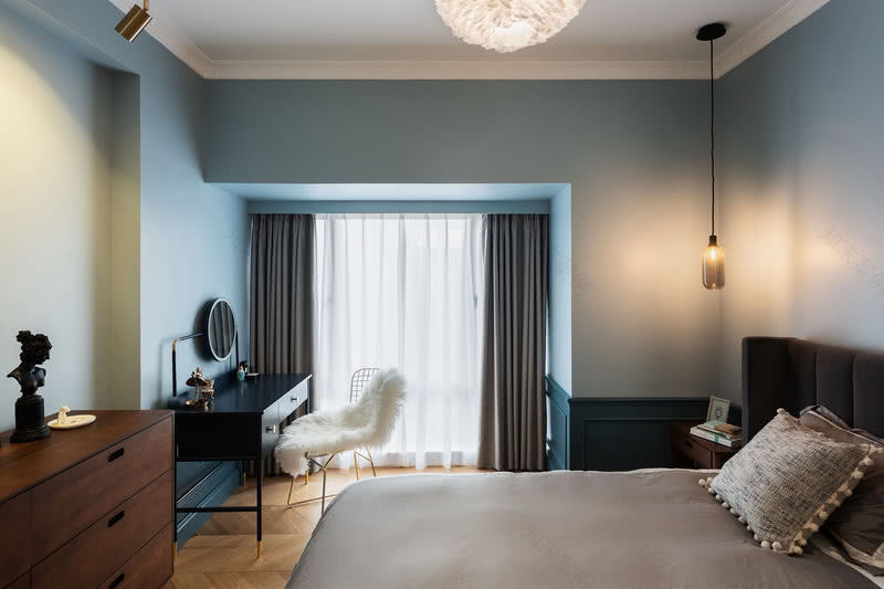 《新桥恋人》涵瑜设计,打造法式复古浪漫空间-56