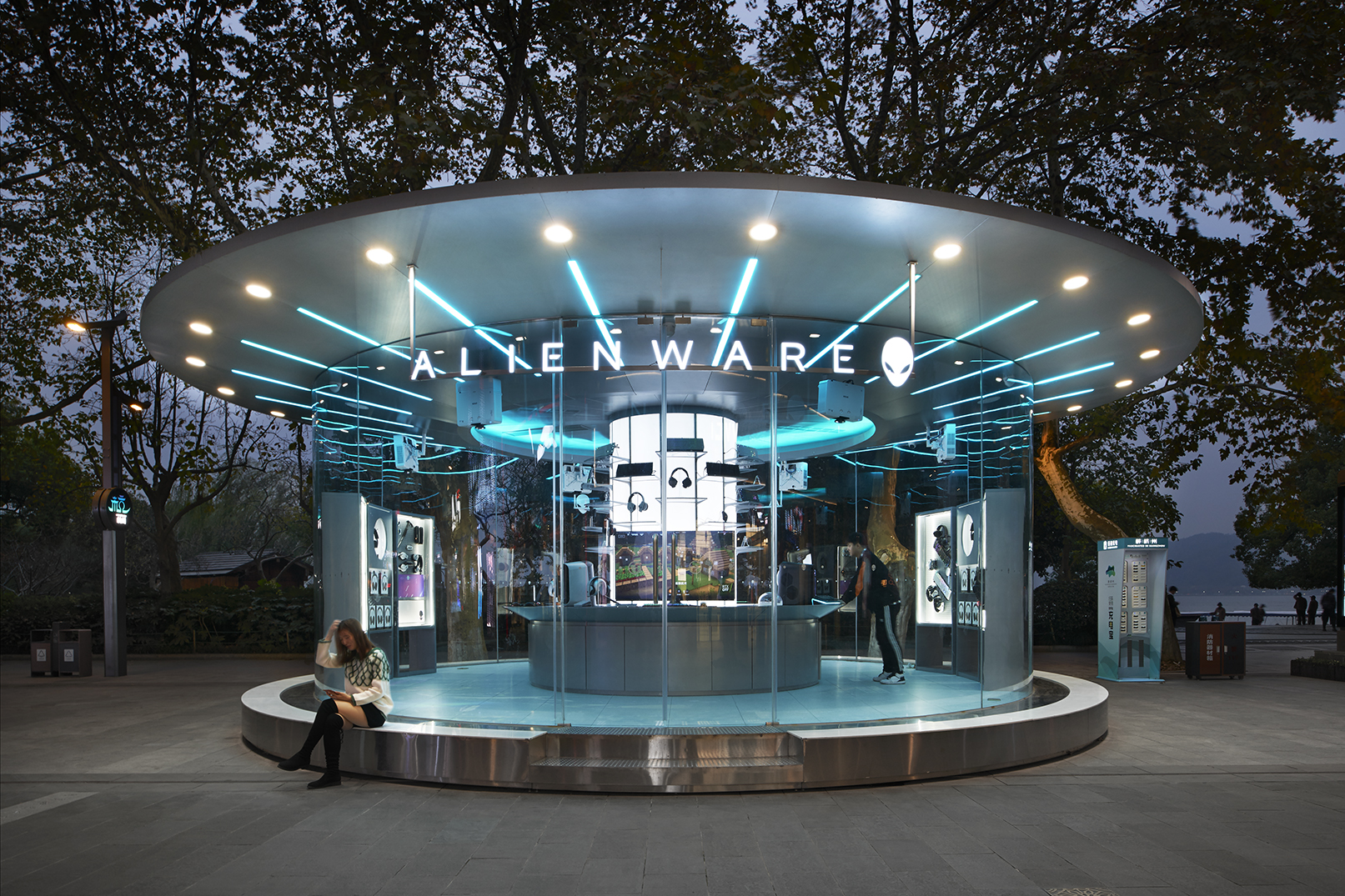 杭州西湖边 Alienware 快闪店丨中国杭州丨Gramco Beijing-0