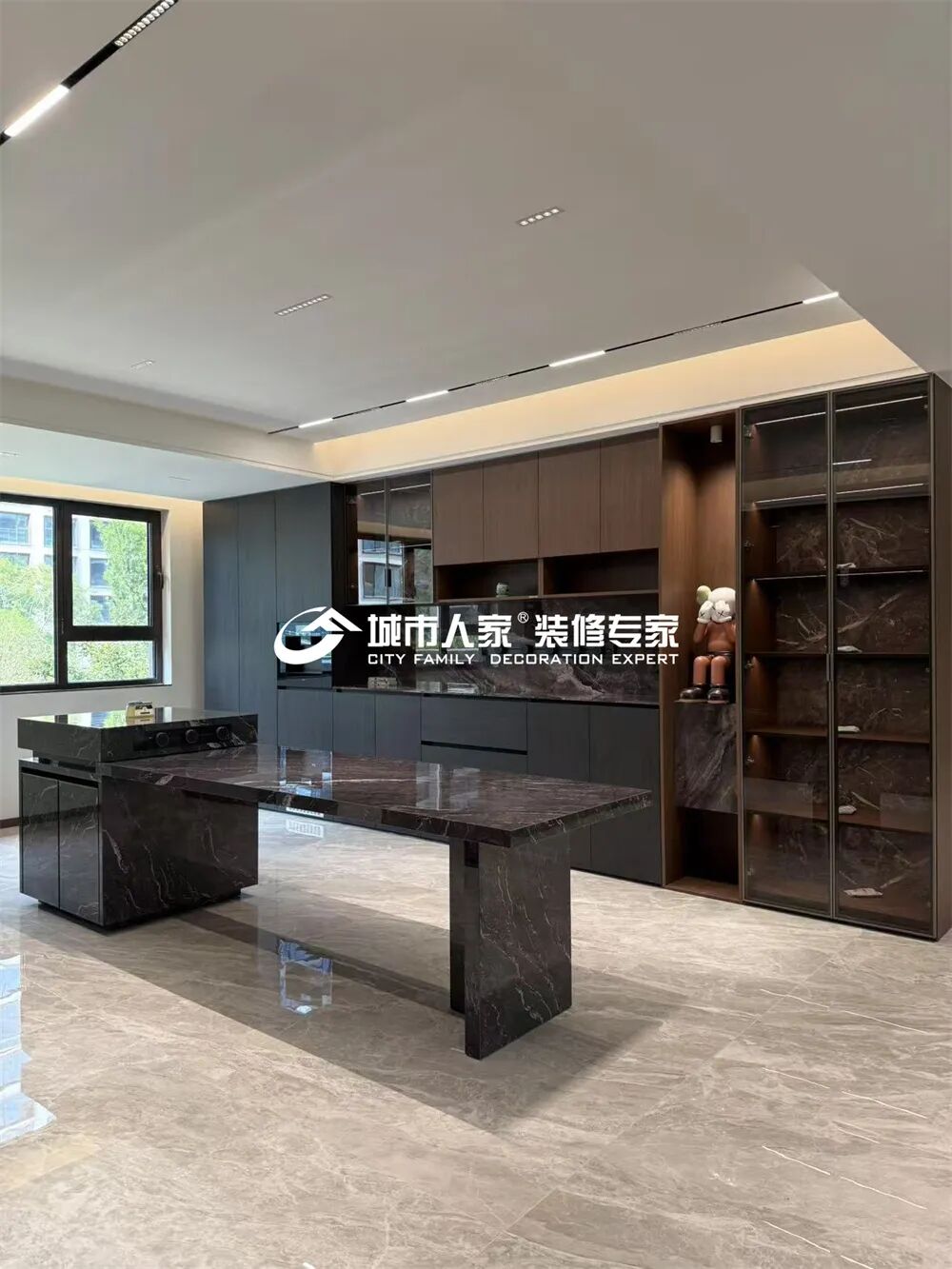 【完工实景】鸿鑫尚景192㎡|现代轻奢风，于简约处，雕刻时光的质感！-17