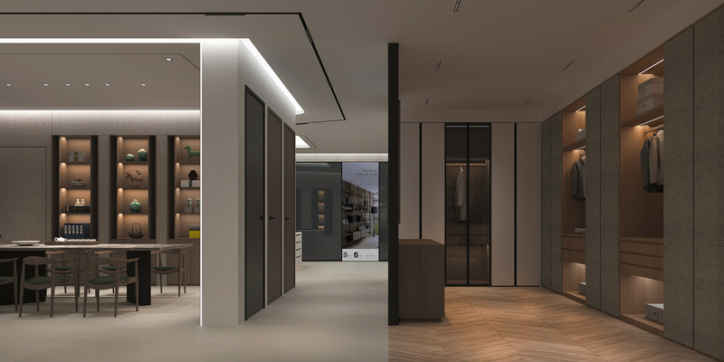 金芒果高端全屋定制家居馆展厅-9