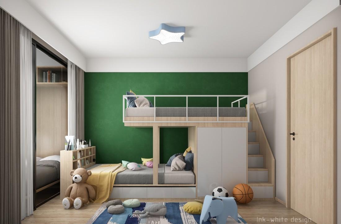 极简原木风打造全能玄关与寓教于乐家居空间-10