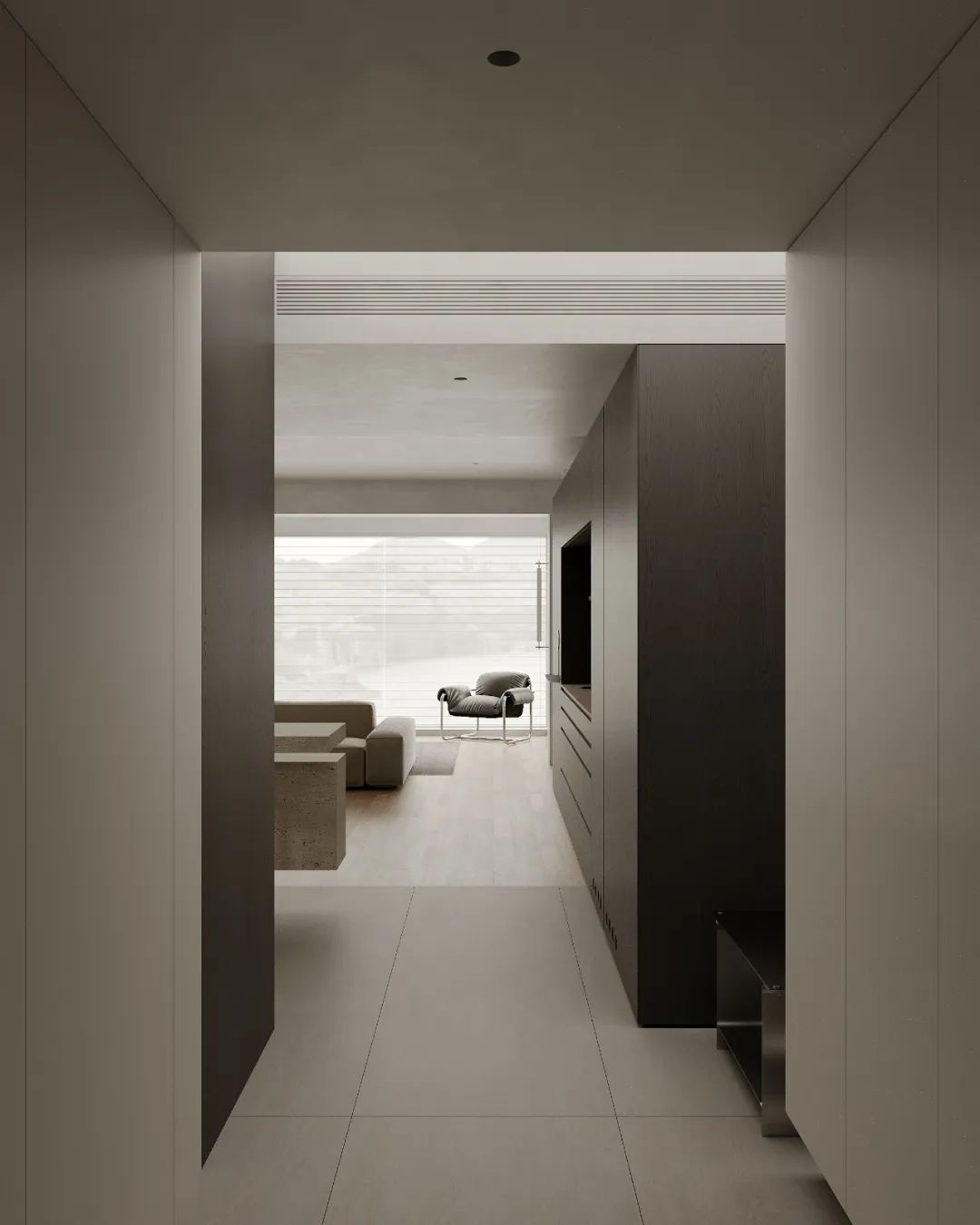 觅安 · 广西四室住宅设计丨中国广西丨隅间空间设计工作室-11