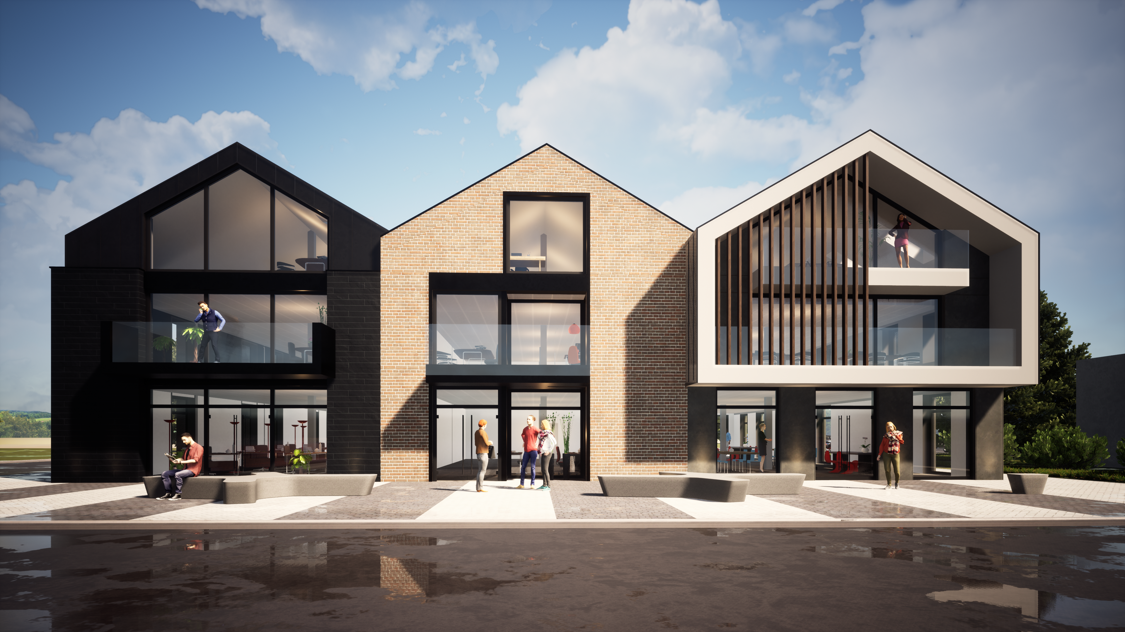 Multifunctional building in Poland-1