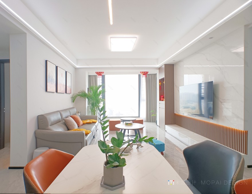 现代摩登灰生活家丨石狮末派设计-14