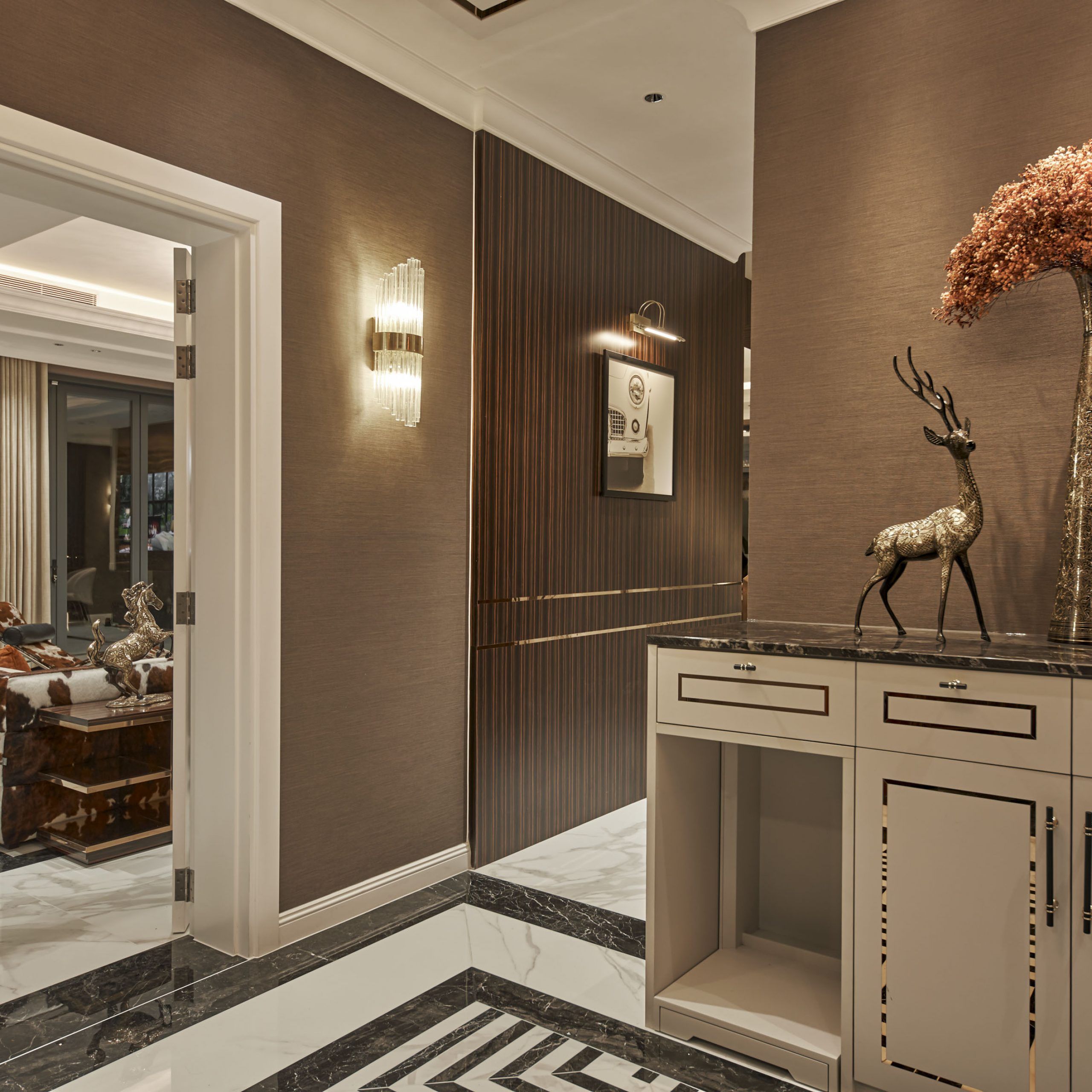 亚洲风格三层别墅设计，打造家庭温馨空间-136