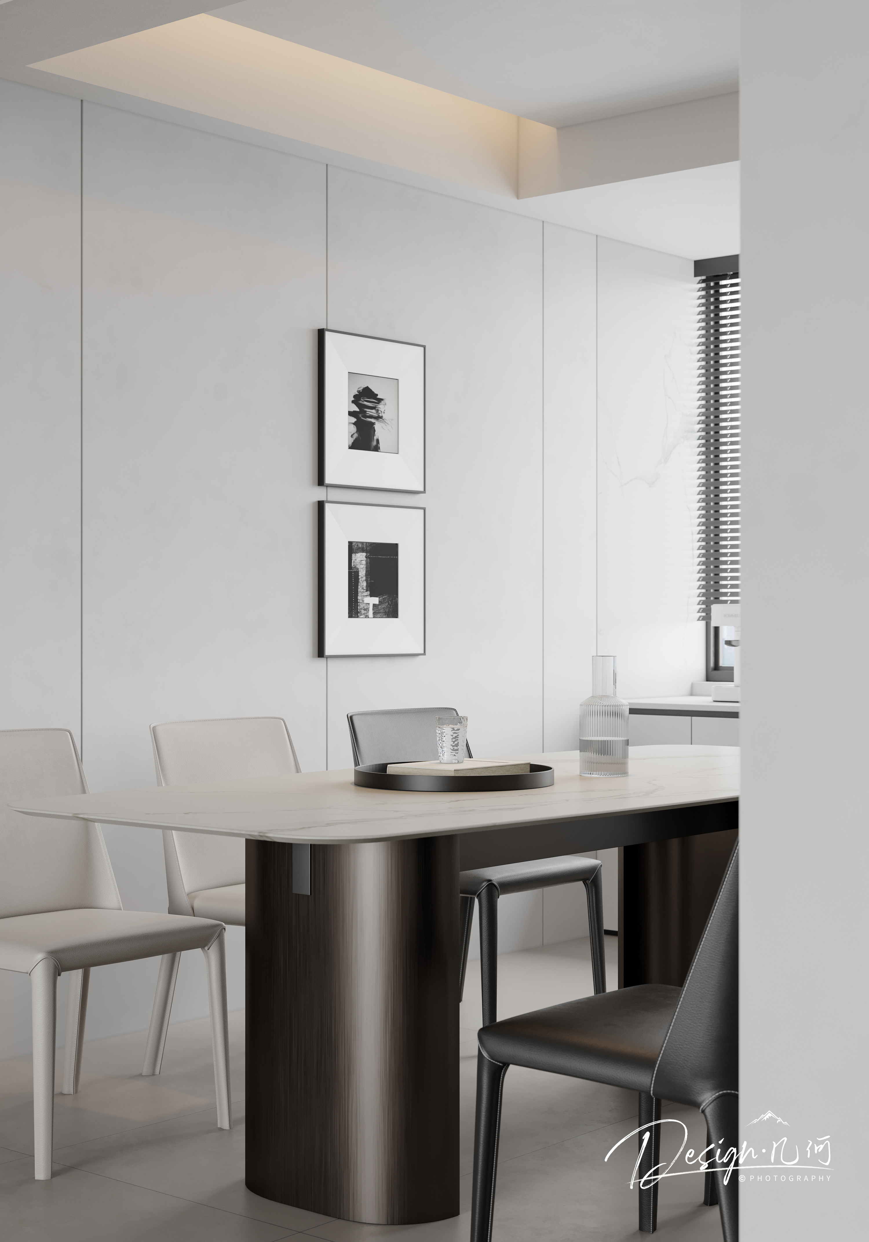 几何视觉表现黑白灰-5