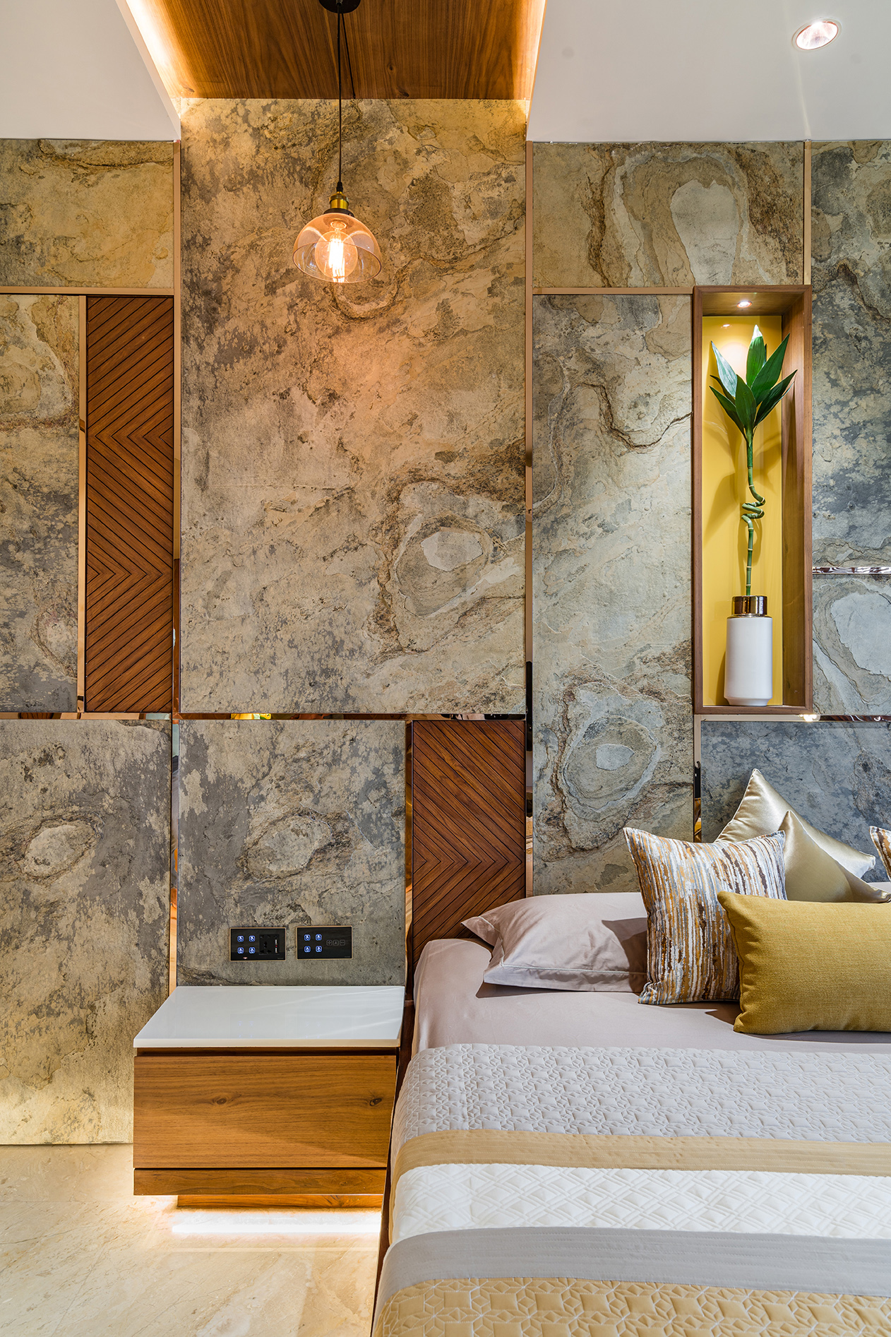 Aman 公寓室内设计丨印度丨Prashant Parmar Architect-16