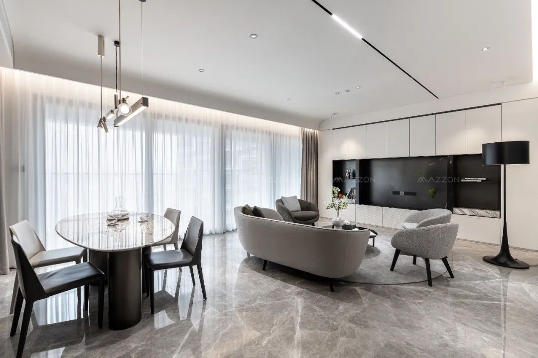 双玺时光道 · 205㎡山海之间的简约栖心之所丨中国深圳丨MAZZON 玛森-17