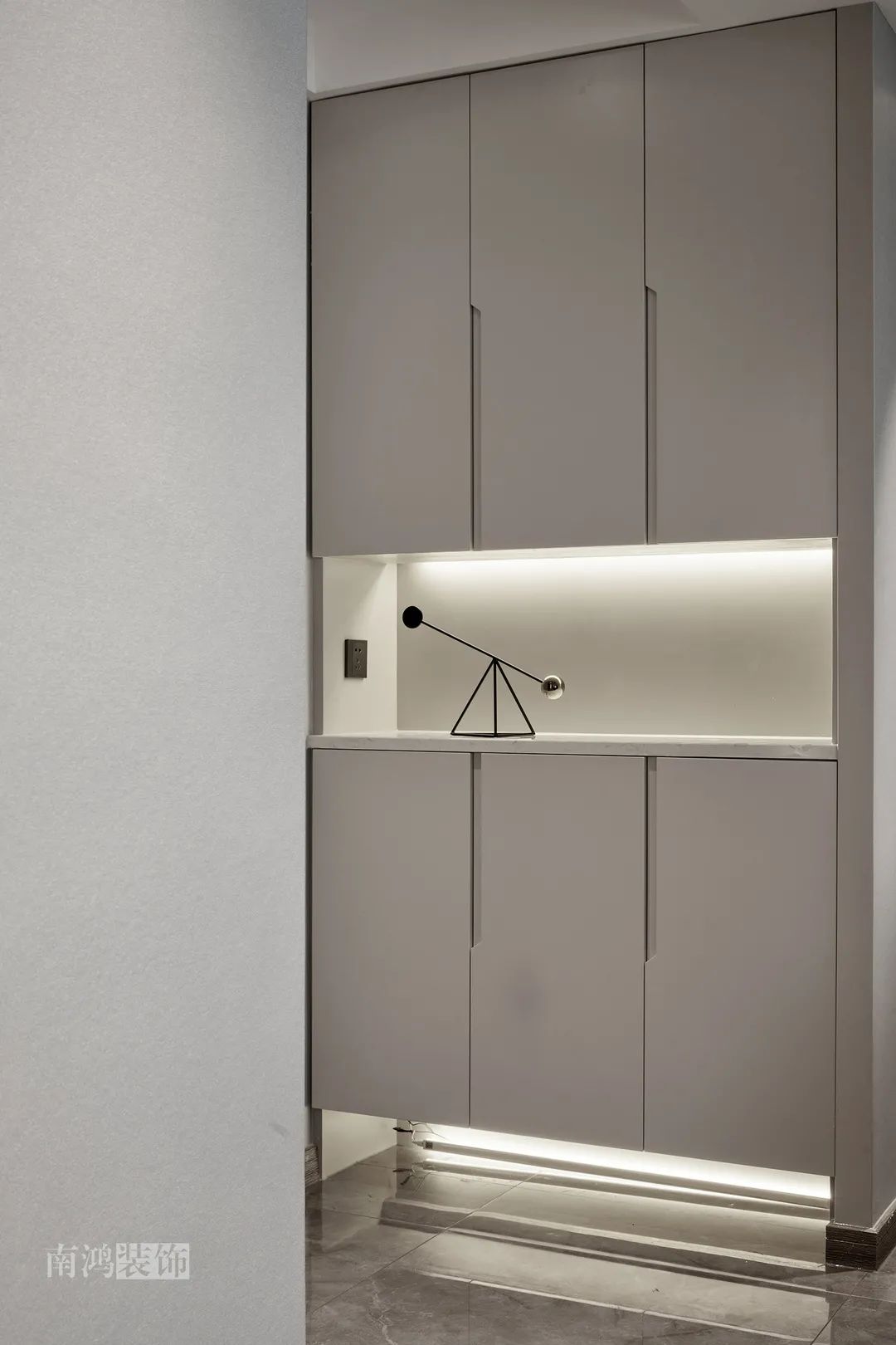 三堡南苑 126㎡现代风格家居设计丨浙江南鸿装饰-16