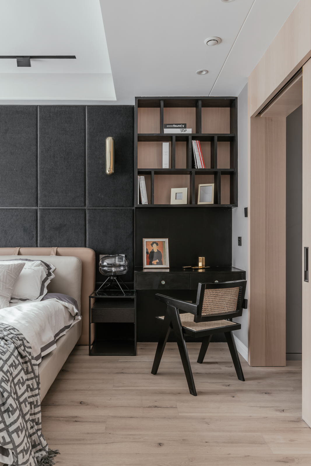 《境静·自然》现代私宅,自然纯粹材质打造舒适空间-39