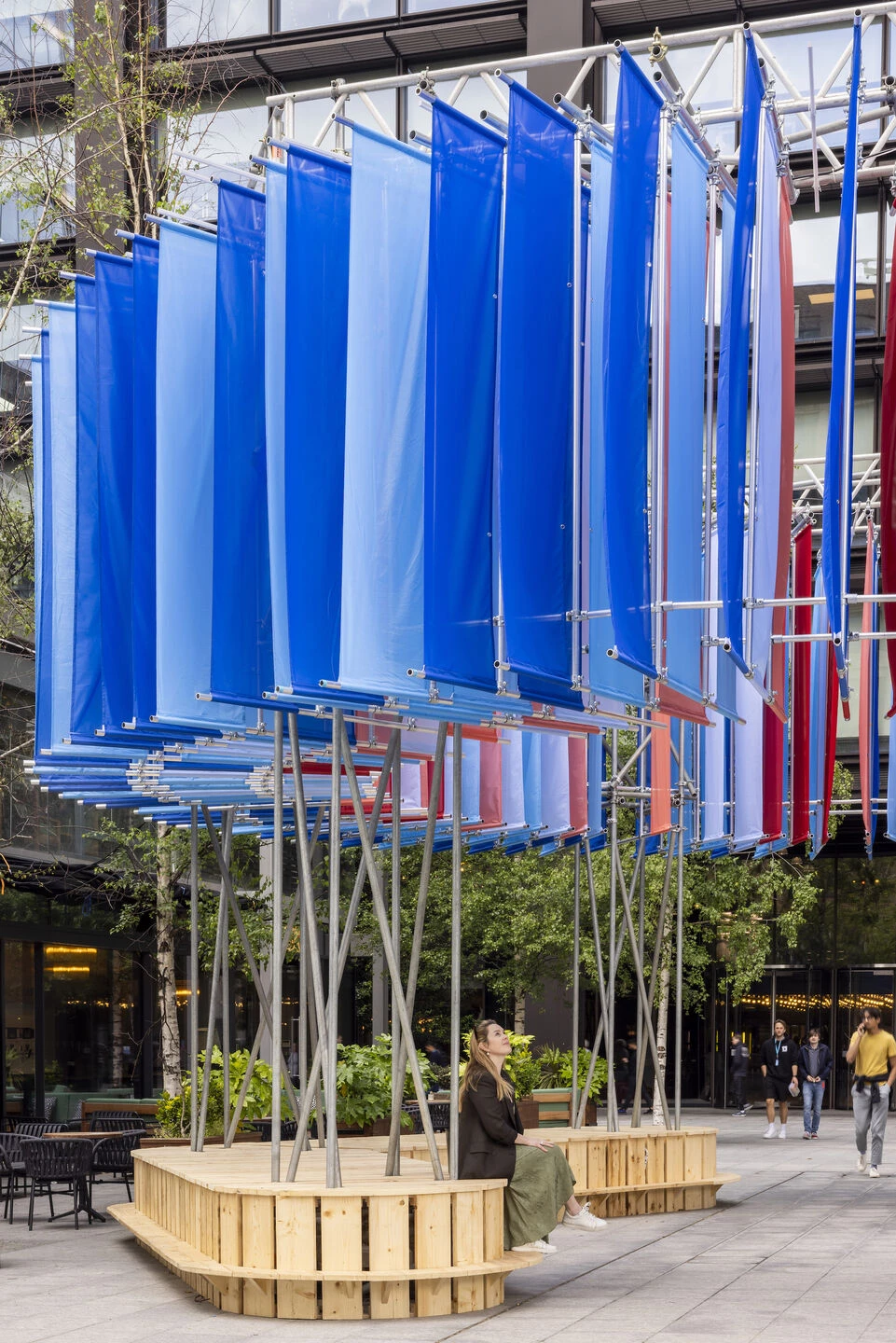 Radial Pavilion at Principal Place London-11