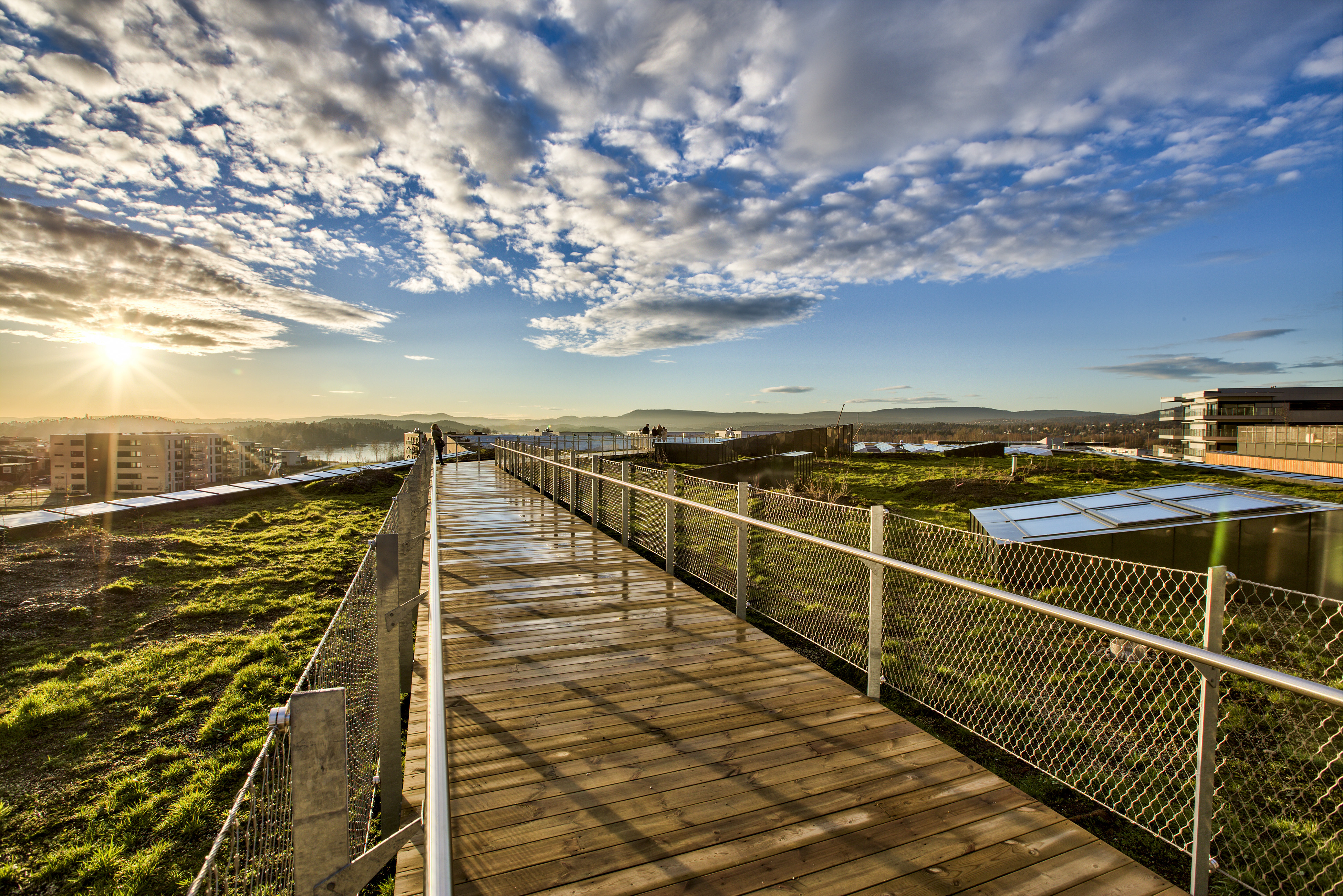 挪威 Fornebu S 环保购物住宅中心-17