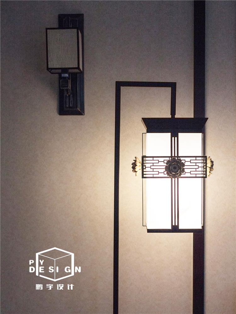 152㎡淡雅新中式 | 鹏宇设计-4