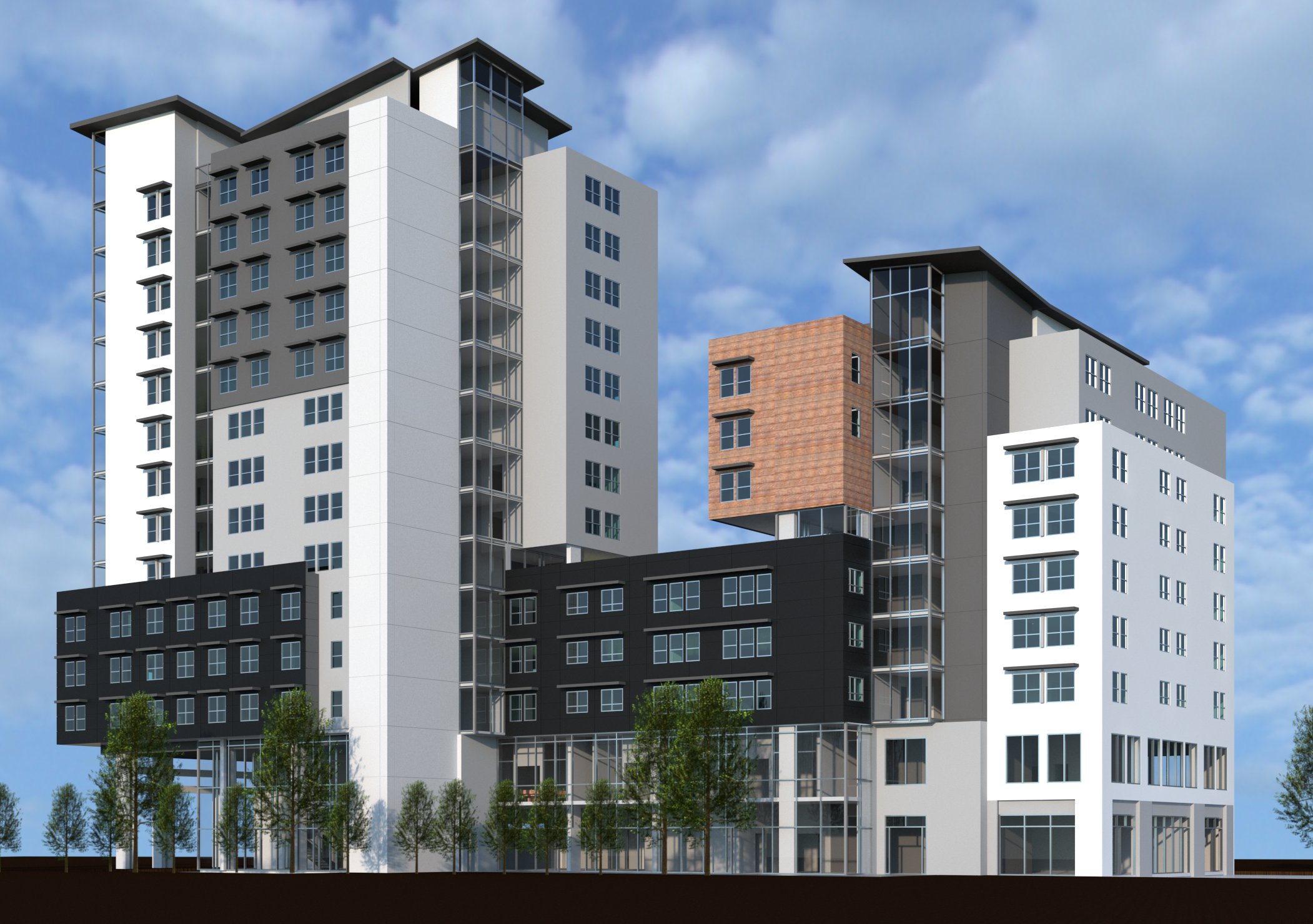 多功能养老社区设计-8