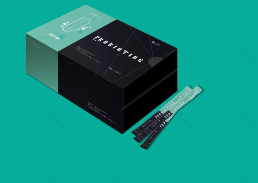 保定法鵜益生菌店,对比色设计吸引眼球-43