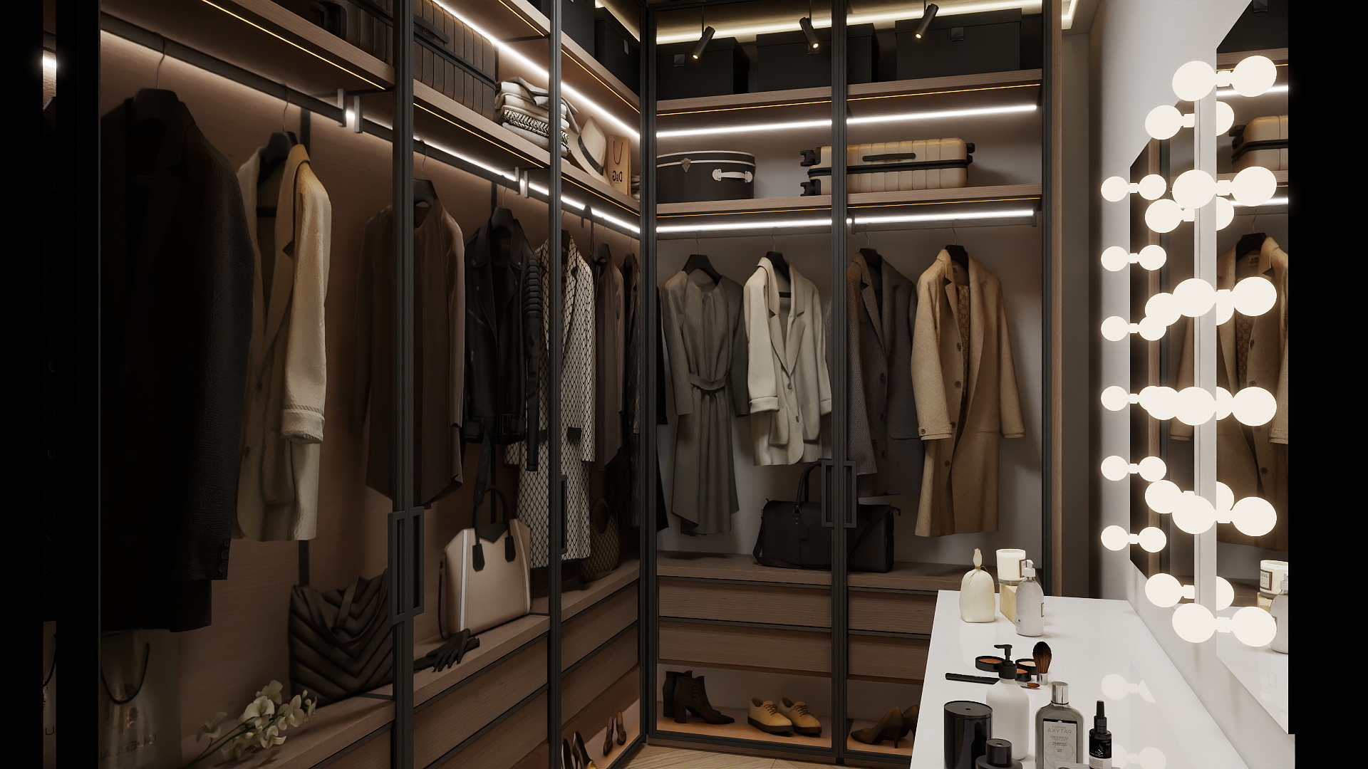 Modern 155 sqm Apartment Interior Design-11