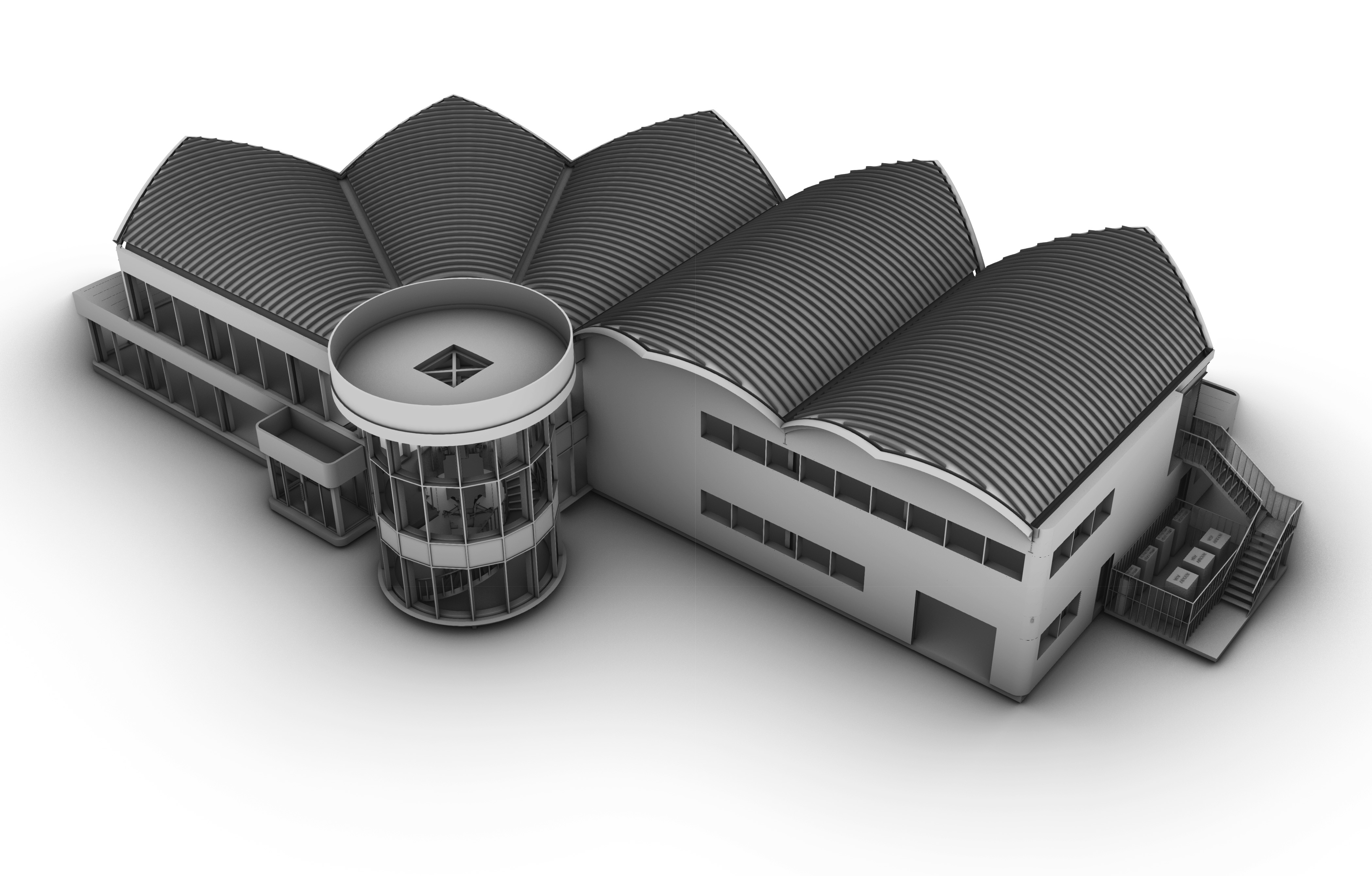 赛道之畔的炫酷“汽车秀”丨Chapman Partnership Architects-28