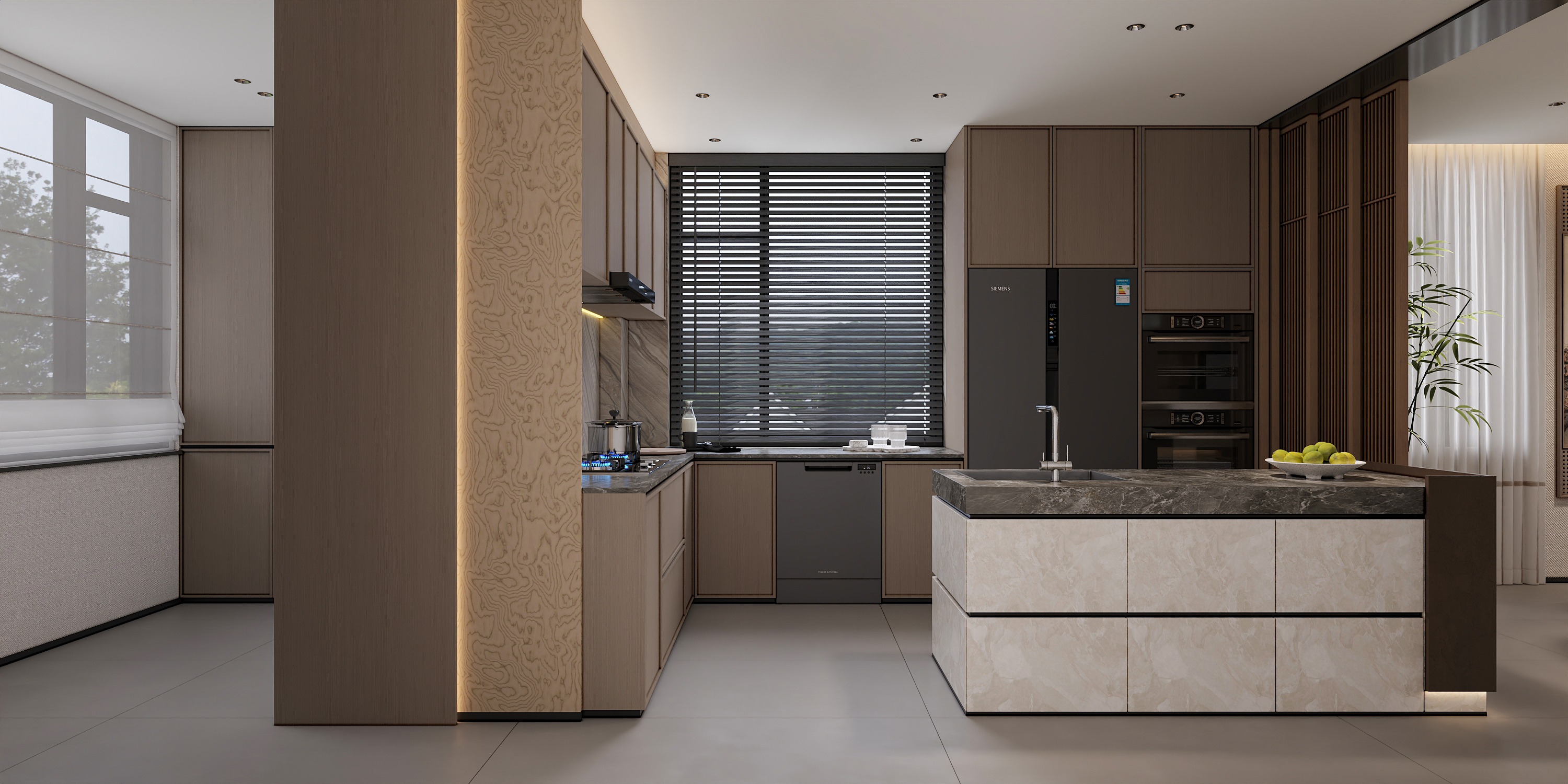 武汉  红莲湖高尔夫庄园535㎡    宋式美学效果表现-11