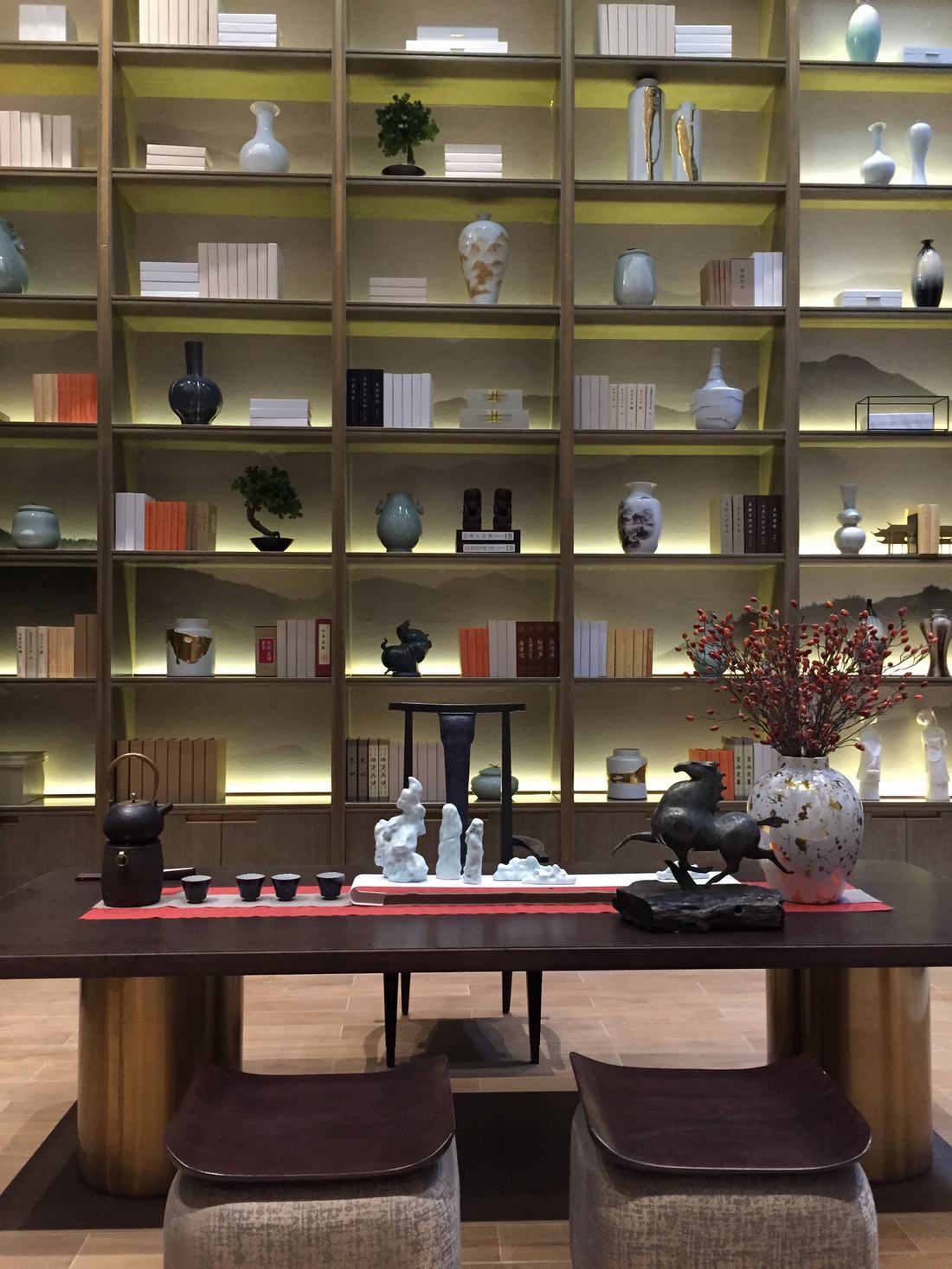 上海天鼓装饰设计-风尚新中式<梦回唐朝>-45