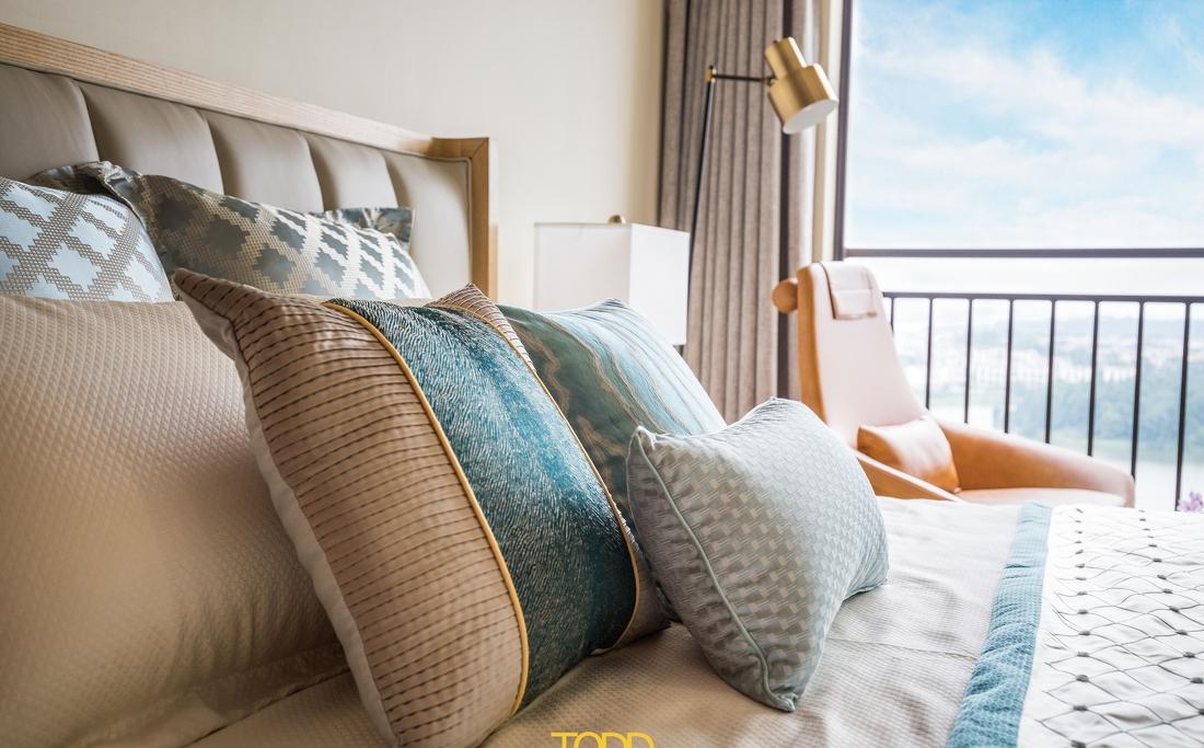 杜特设计“情墨松韵” | 原木新中式，简约舒适，融入自然景观-20