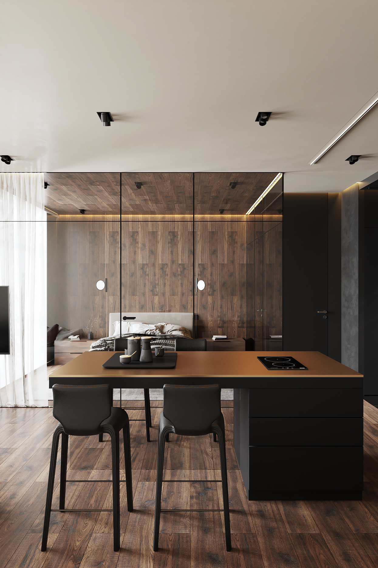 Kiev 公寓设计丨乌克兰基辅丨Katerina Zubkova-6