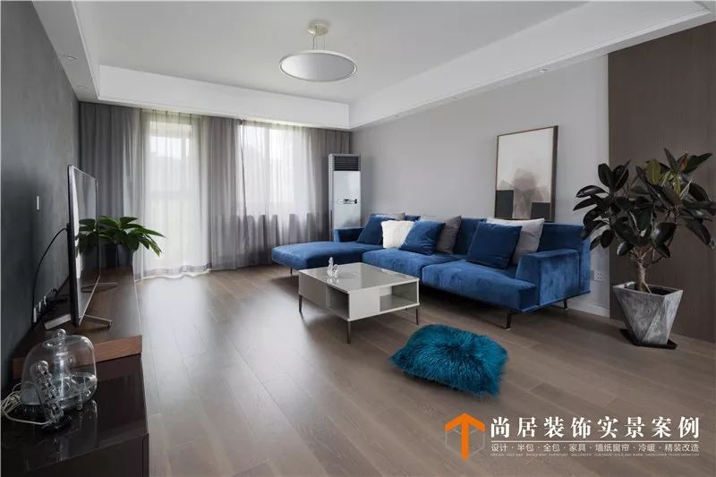 融侨中央花园 130㎡现代简约之家 | 衣帽间、独立洗漱区的舒适生活-1