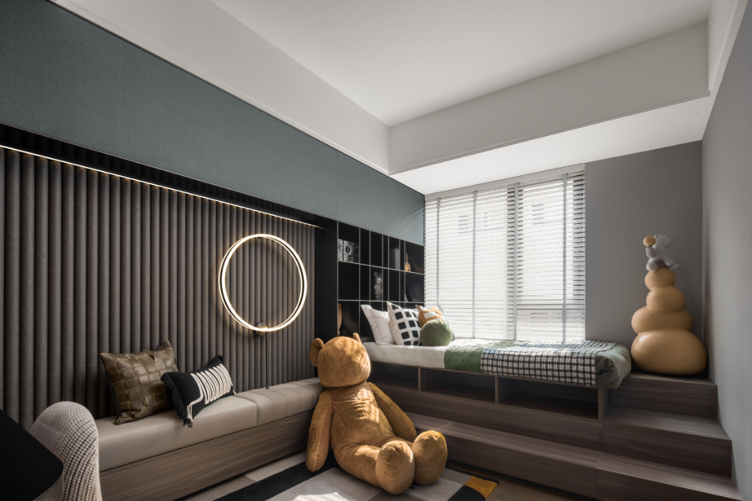 蜀道·宽境 143㎡样板间+架空层丨中国成都丨北京靳朝晖设计有限公司-39