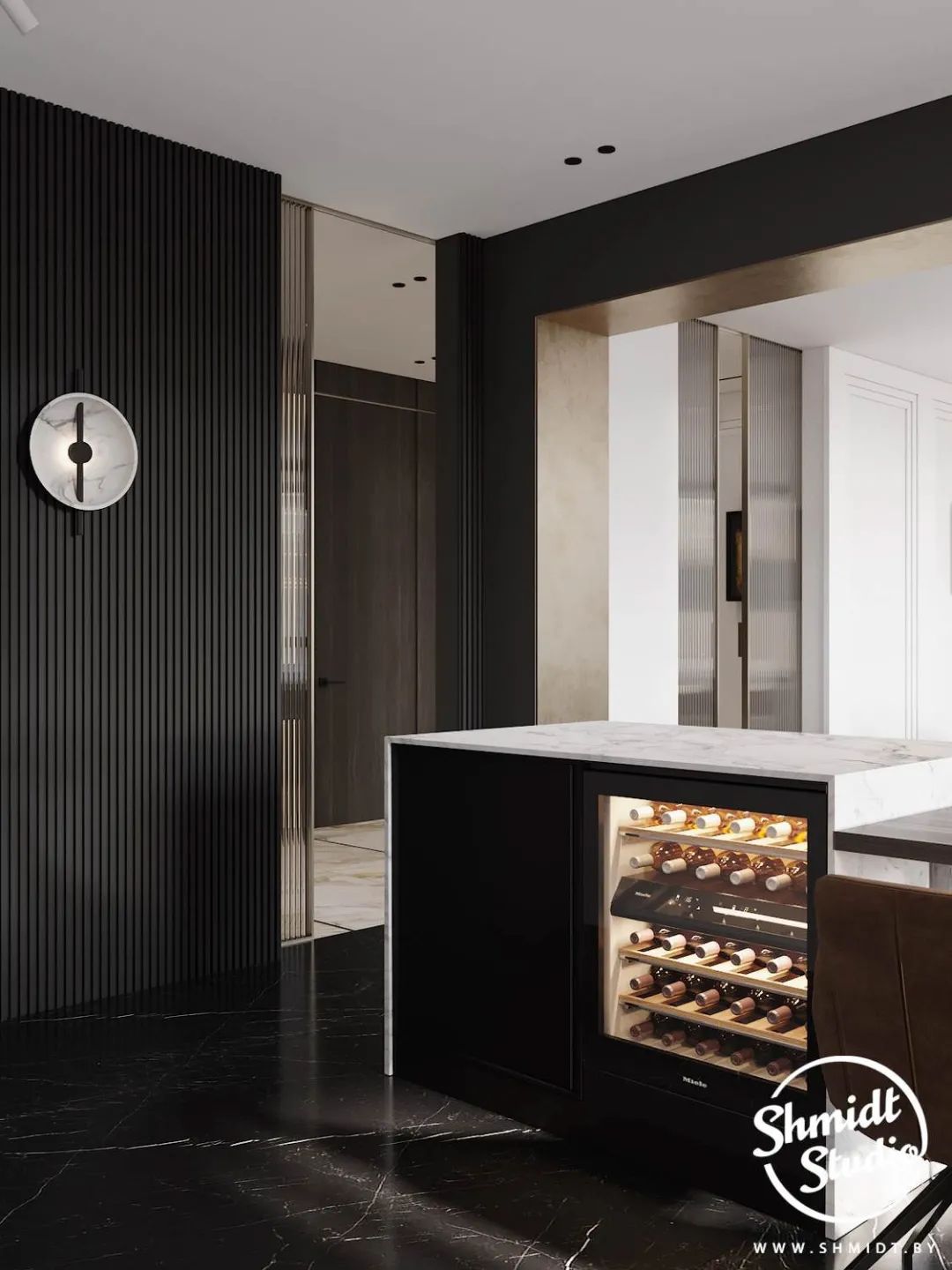 轻奢高级灰公寓丨俄罗斯设计工作室 Gennady Shmidt-29