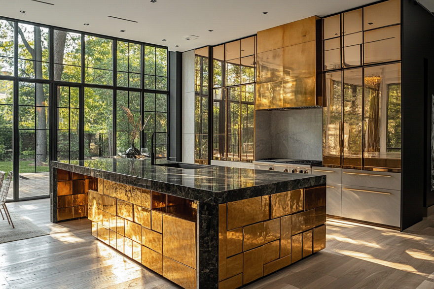 一个功能性艺术厨房岛台-24