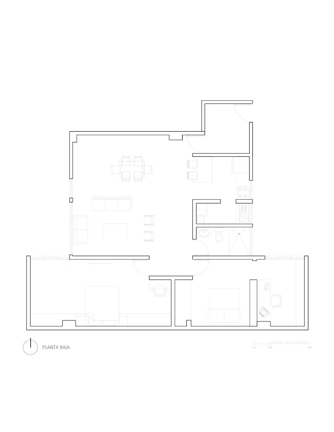 墨西哥圣拉斐尔 Departamento San Rafael 住宅 | DOSA STUDIO 打造光影游戏空间-16
