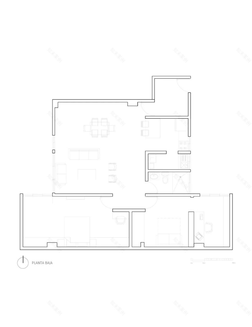 墨西哥圣拉斐尔 Departamento San Rafael 住宅 | DOSA STUDIO 打造光影游戏空间-16
