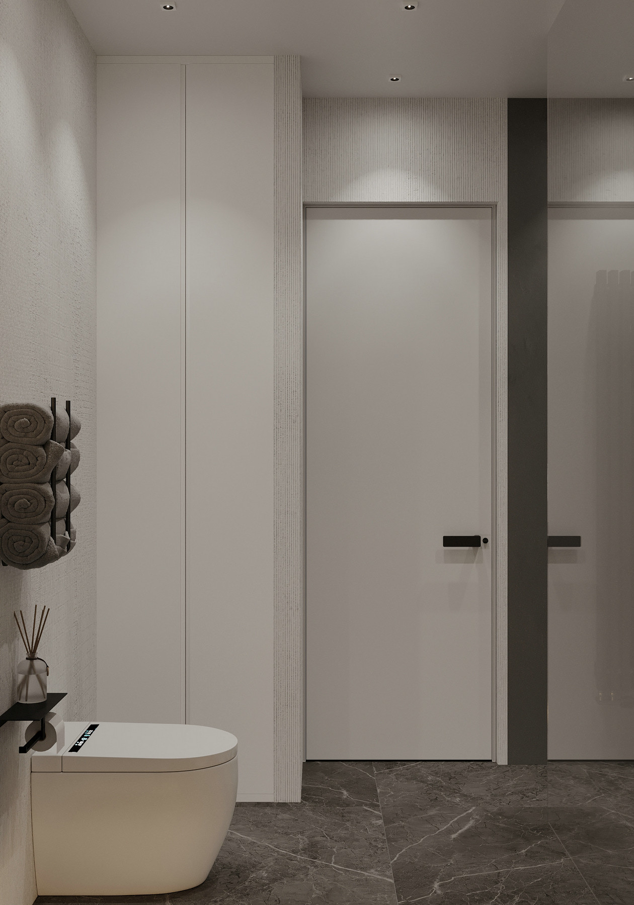 莫斯科灰色系公寓设计丨俄罗斯莫斯科-8