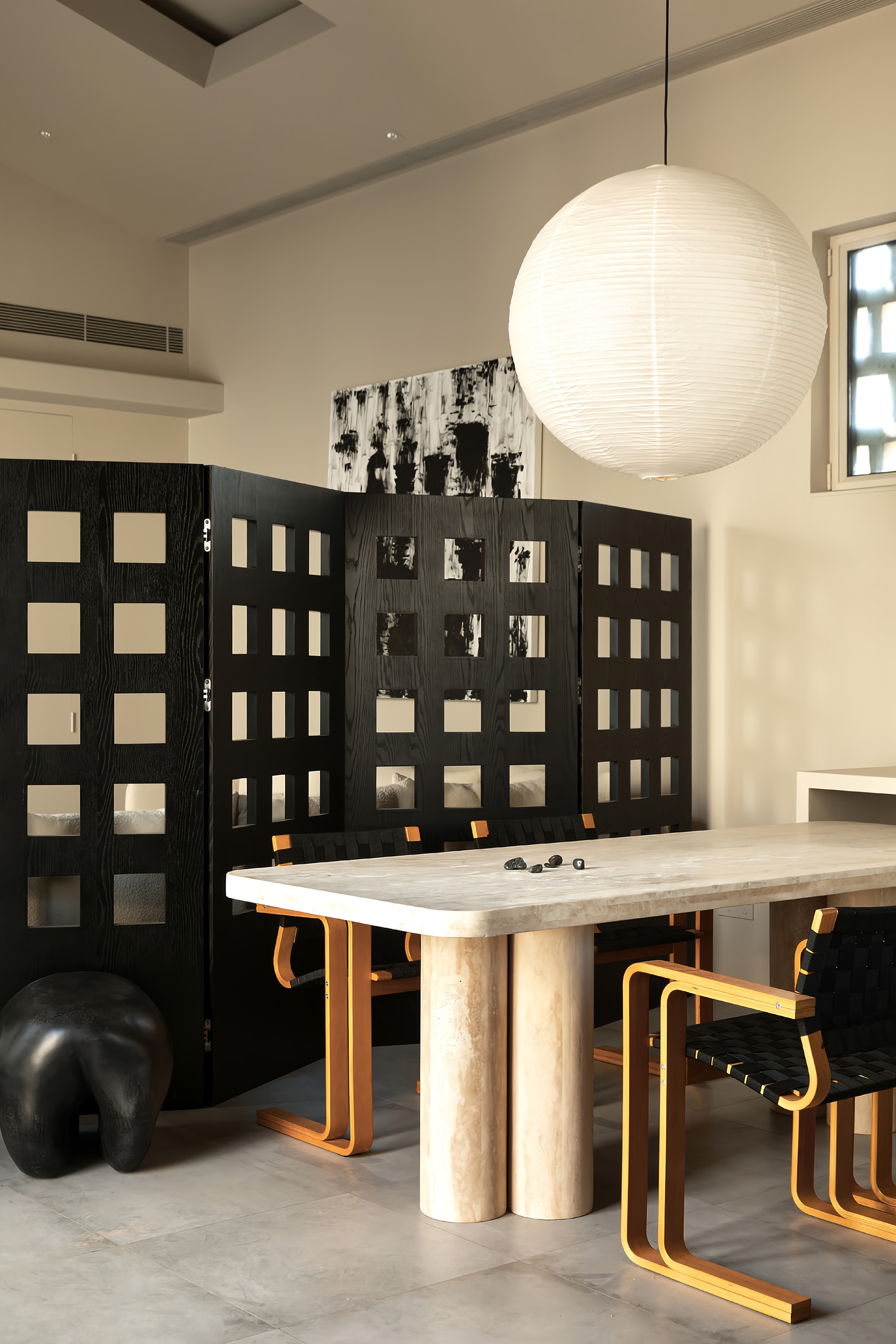 米色中古风的家丨中国河北丨NOTHING DESIGN-12