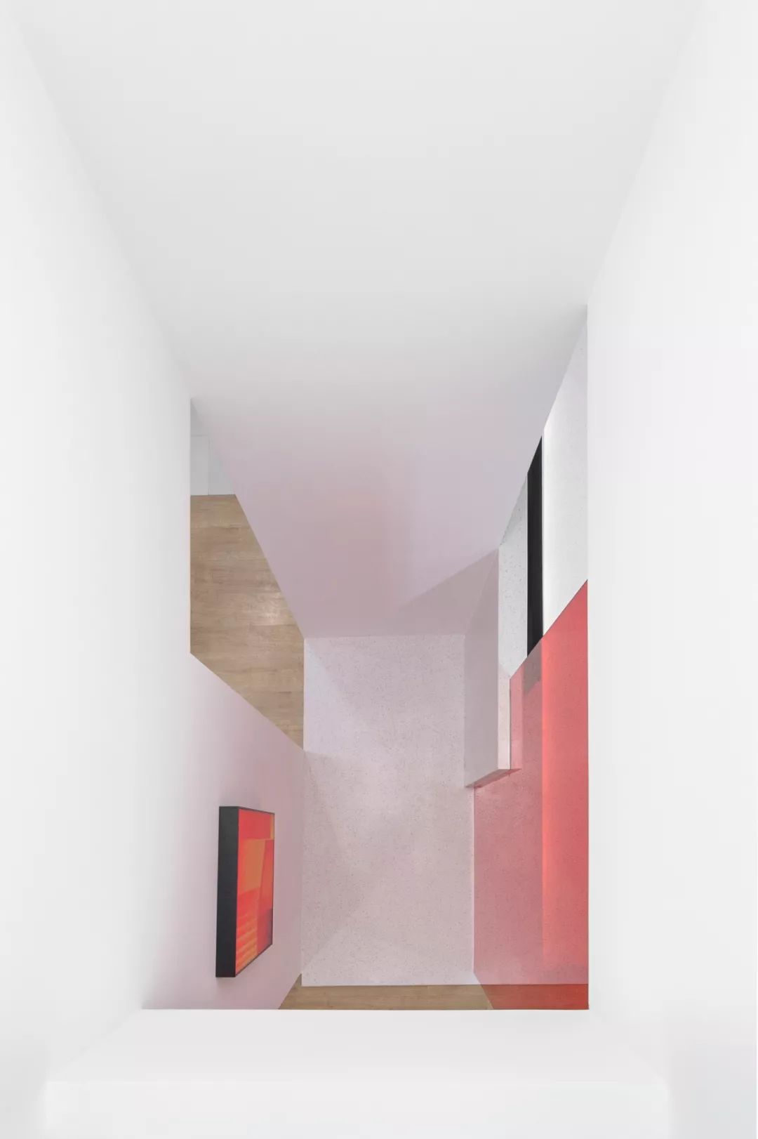 135m²怪异阁楼,创意爆改为艺术画廊式舒适三层!-41