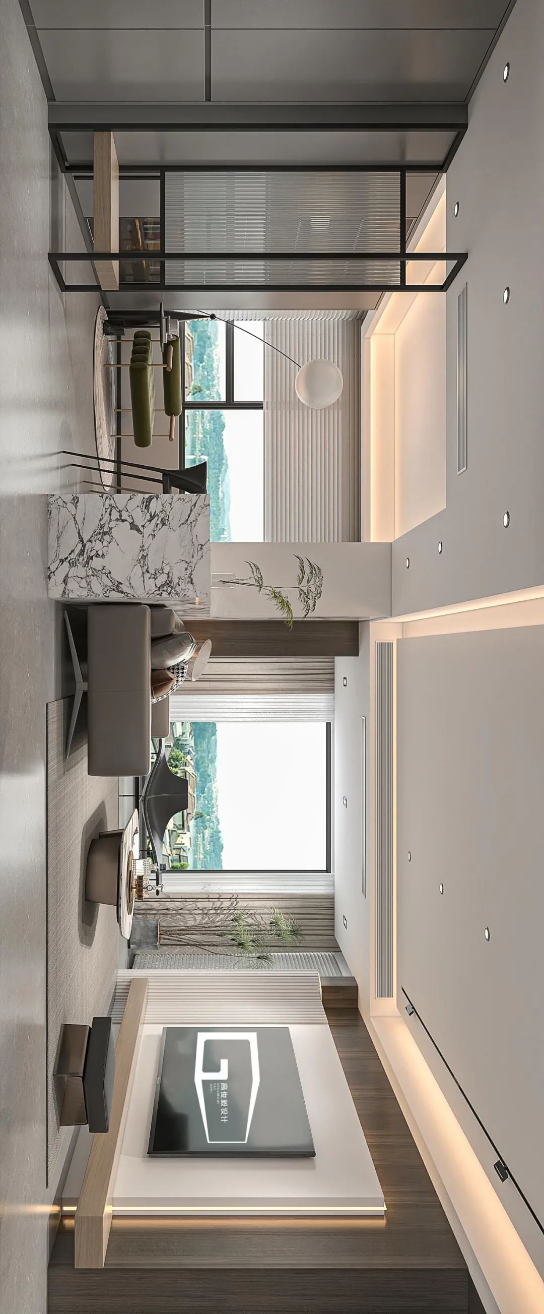 125㎡开阔空间 · 一家三口私宅设计丨中国桂林丨高俊毅-27