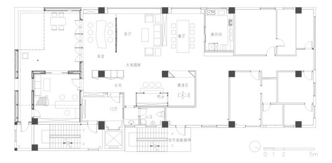 宝浪鞋业办公楼装修设计-43