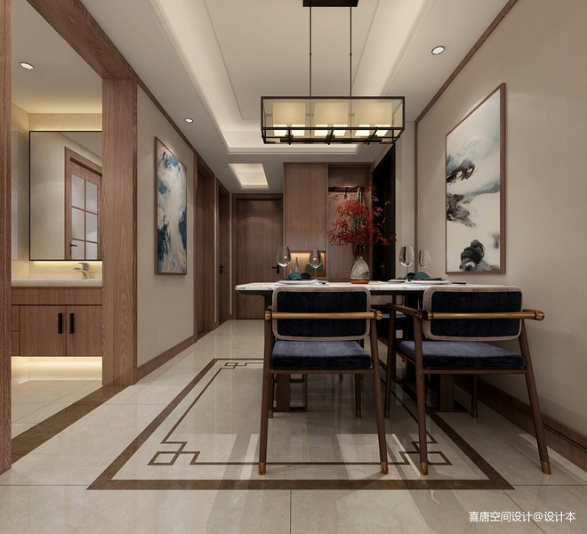 35万元三居98平米装修案例丨中国北京丨禾云设计-20