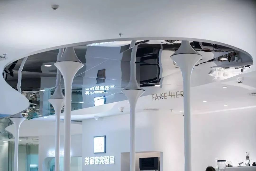 喜茶店铺设计 | 简约现代,融合传统元素-57